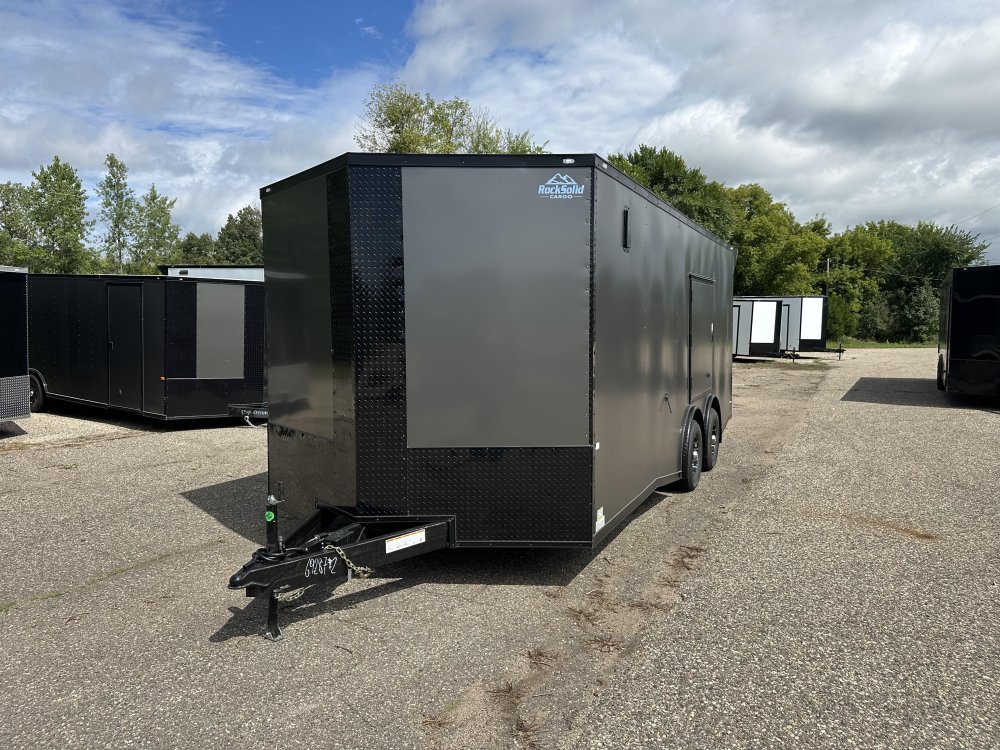 8.5'x20' Rock Solid Cargo Enclosed Car Hauler