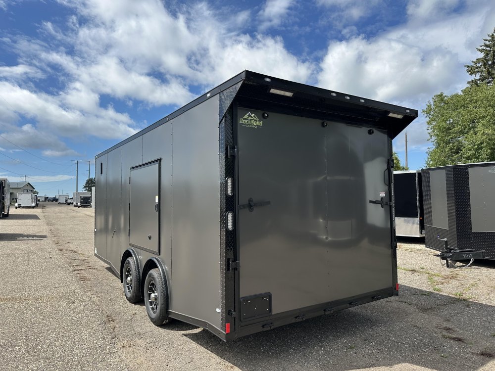 8.5'x20' Rock Solid Cargo Enclosed Car Hauler