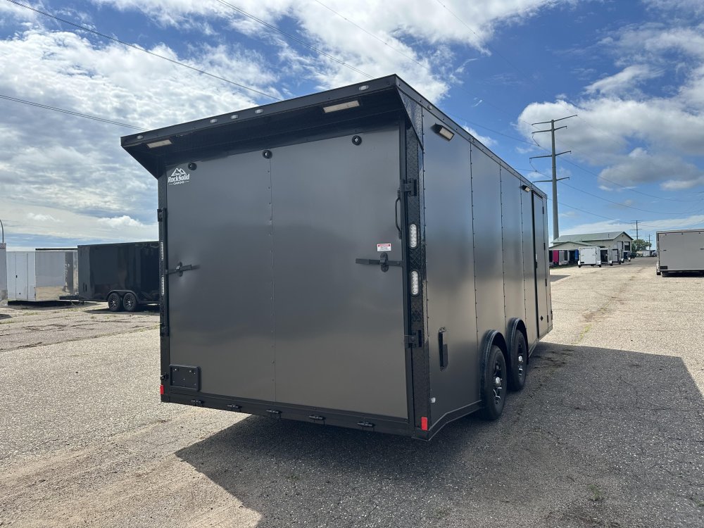 8.5'x20' Rock Solid Cargo Enclosed Car Hauler