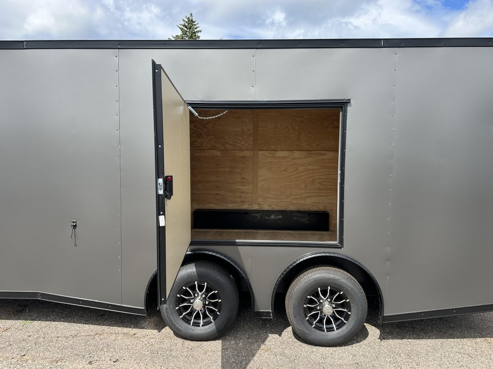 8.5'x20' Rock Solid Cargo Enclosed Car Hauler