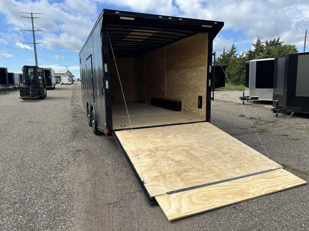 8.5'x20' Rock Solid Cargo Enclosed Car Hauler