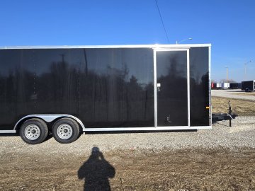 8' 6"x24' Rock Solid Cargo Enclosed Car Hauler