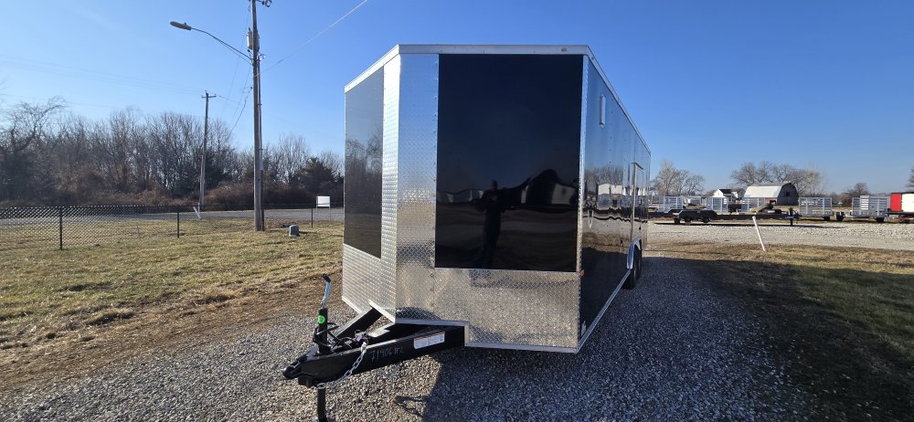 8' 6"x24' Rock Solid Cargo Enclosed Car Hauler