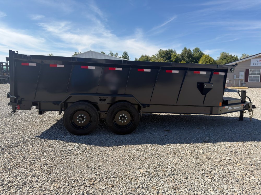 7'x16' Hillcrest Trailers, LLC Dump