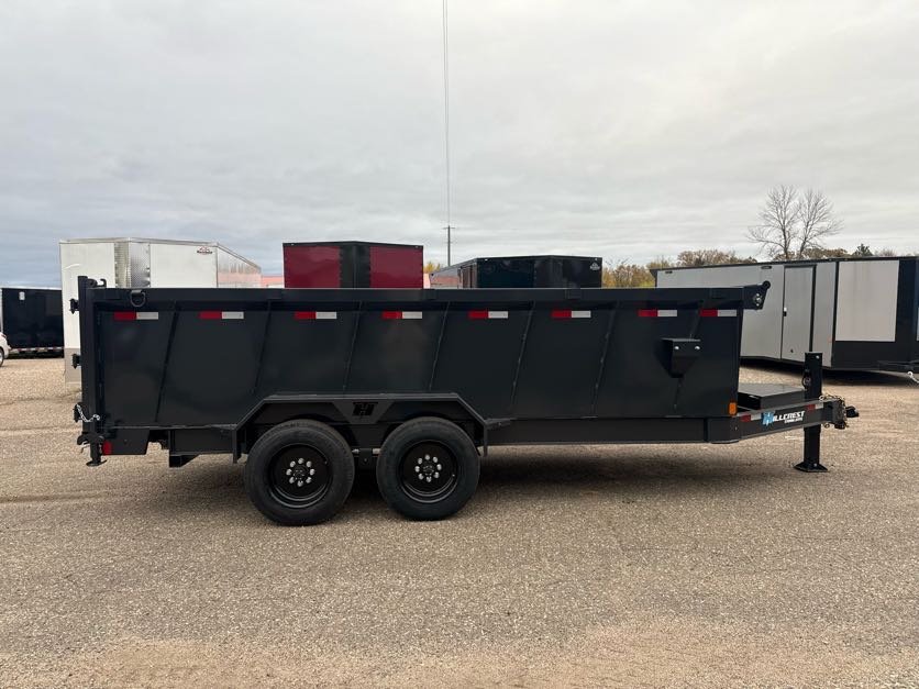 7'x16' Hillcrest Trailers, LLC Dump