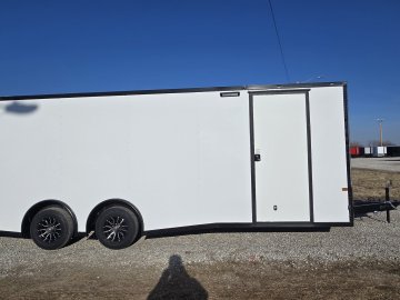 8' 6"x24' Rock Solid Cargo Enclosed Car Hauler