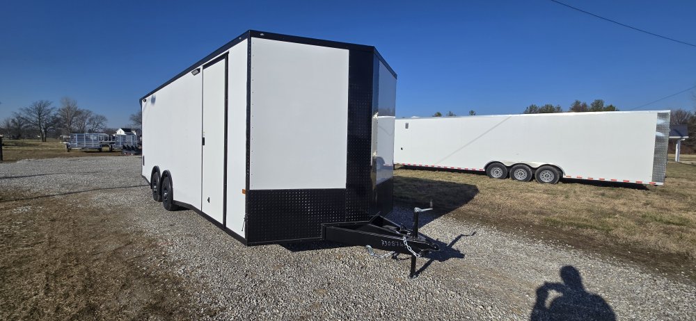 8' 6"x24' Rock Solid Cargo Enclosed Car Hauler