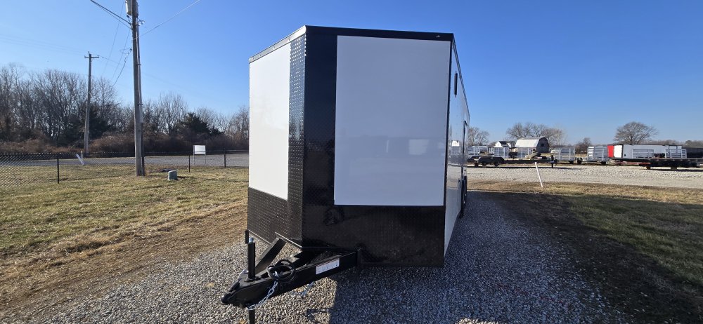 8' 6"x24' Rock Solid Cargo Enclosed Car Hauler