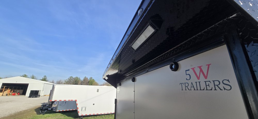 8' 6"x20' Rock Solid Cargo Enclosed Car Hauler