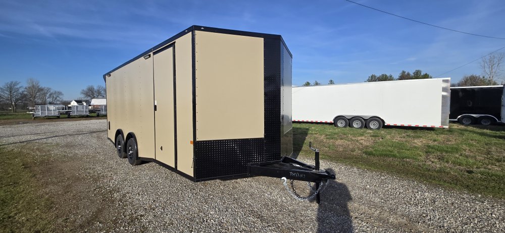 8' 6"x20' Rock Solid Cargo Enclosed Car Hauler