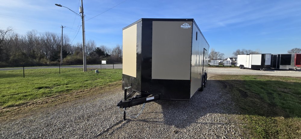 8' 6"x20' Rock Solid Cargo Enclosed Car Hauler