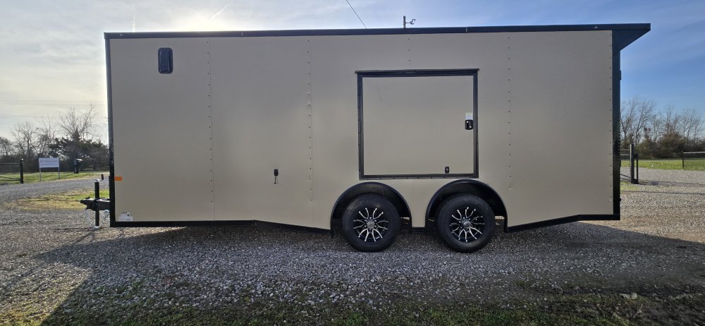 8' 6"x20' Rock Solid Cargo Enclosed Car Hauler