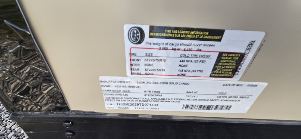 8' 6"x20' Rock Solid Cargo Enclosed Car Hauler