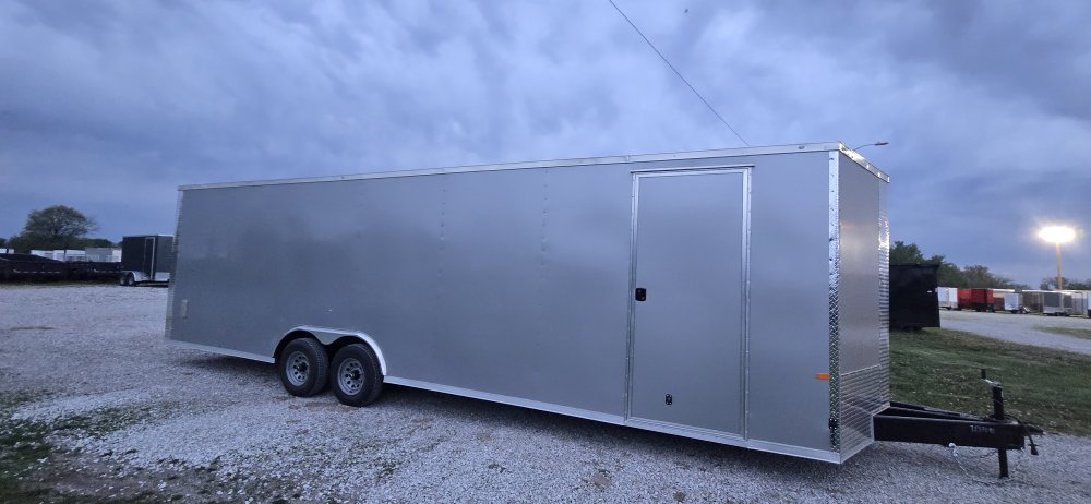 8' 6"x28' Rock Solid Cargo Enclosed Car Hauler