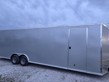 8' 6"x28' Rock Solid Cargo Enclosed Car Hauler