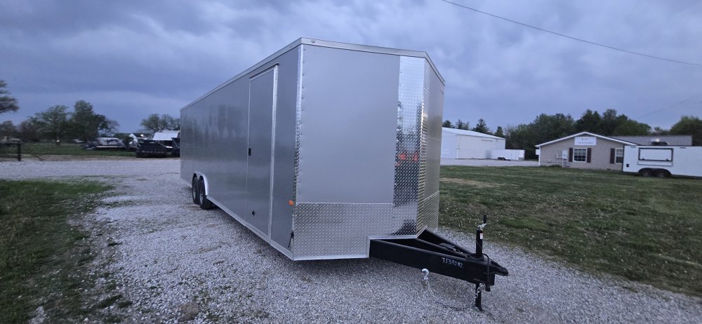 8' 6"x28' Rock Solid Cargo Enclosed Car Hauler
