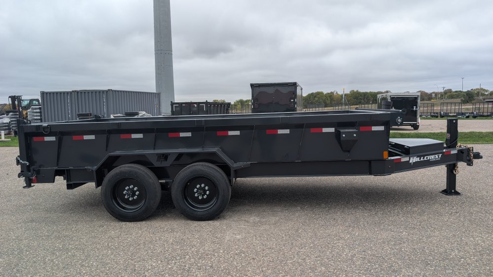 7'x16' Hillcrest Trailers, LLC Dump