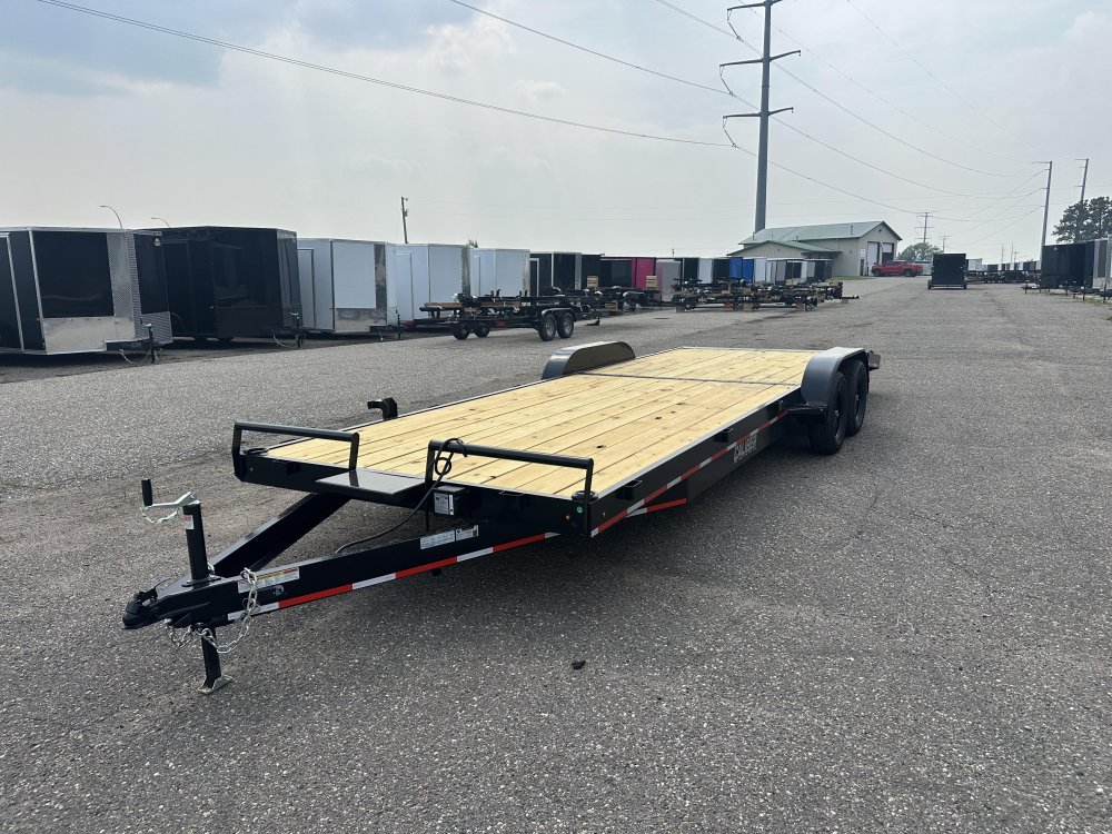 7'x24' Caliber Flatbed Car Hauler