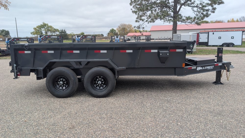 7'x14' Hillcrest Trailers, LLC Dump