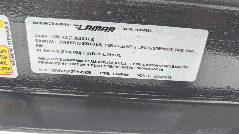 60"x10' Lamar Utility