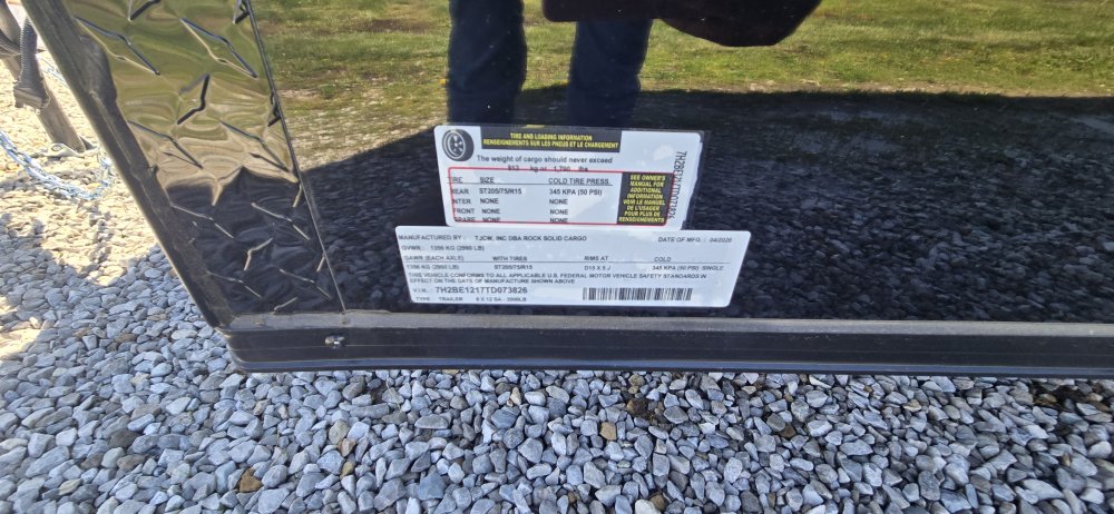 6'x12' Rock Solid Cargo Enclosed Cargo