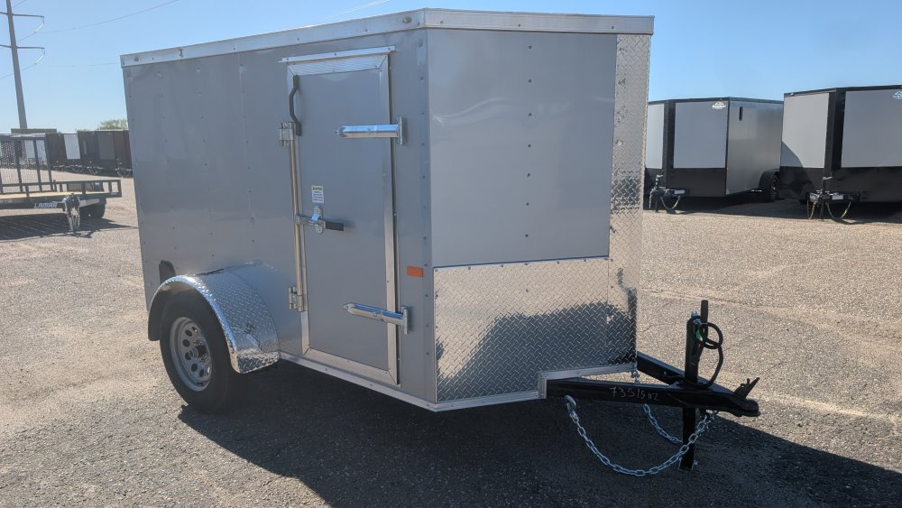 5'x8' Rock Solid Cargo Enclosed Cargo