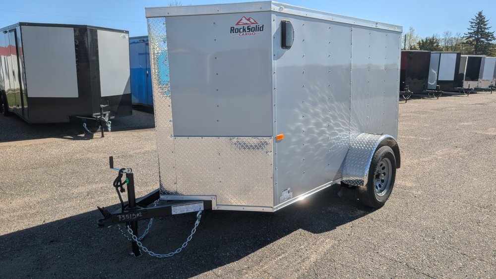 5'x8' Rock Solid Cargo Enclosed Cargo