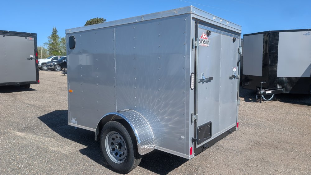 5'x8' Rock Solid Cargo Enclosed Cargo