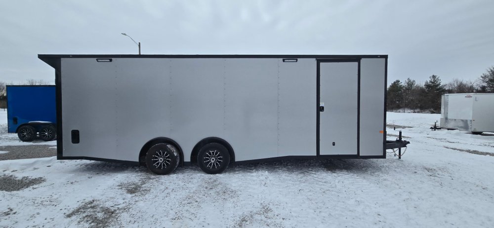 8' 6"x24' Rock Solid Cargo Enclosed Car Hauler