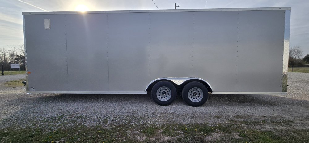 8' 6"x24' Rock Solid Cargo Enclosed Car Hauler
