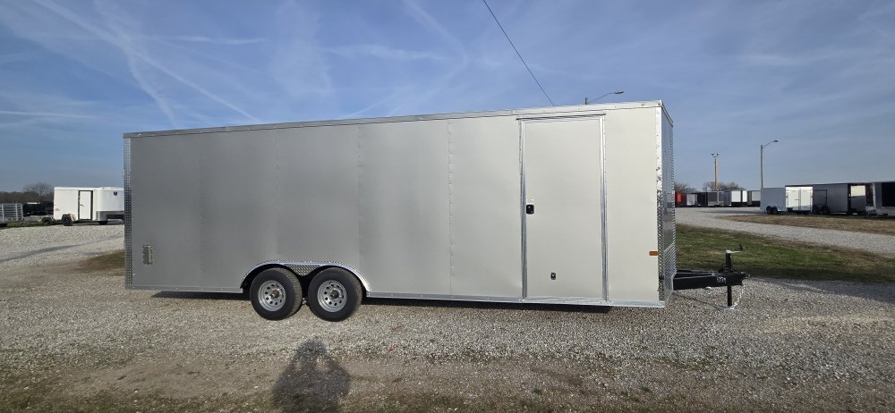 8' 6"x24' Rock Solid Cargo Enclosed Car Hauler