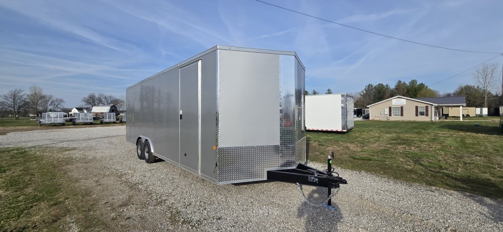 8' 6"x24' Rock Solid Cargo Enclosed Car Hauler