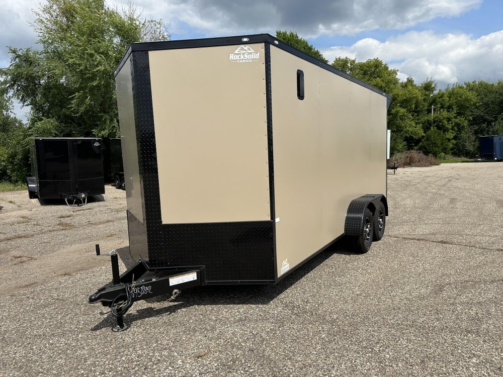 7'x16' Rock Solid Cargo Enclosed Cargo