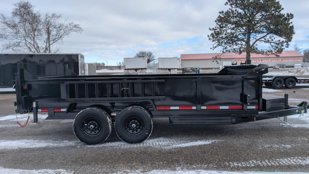 83"x16' Quality Steel & Aluminum Dump