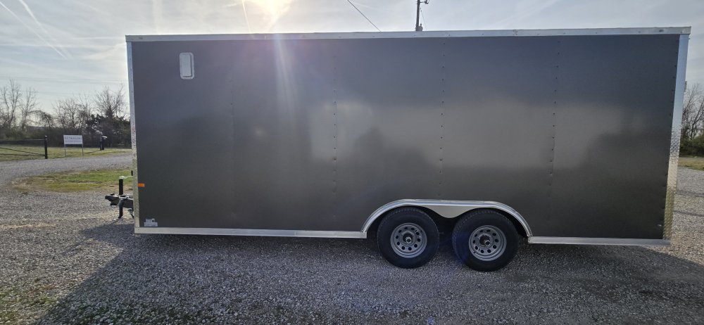 8' 6"x20' Rock Solid Cargo Enclosed Car Hauler