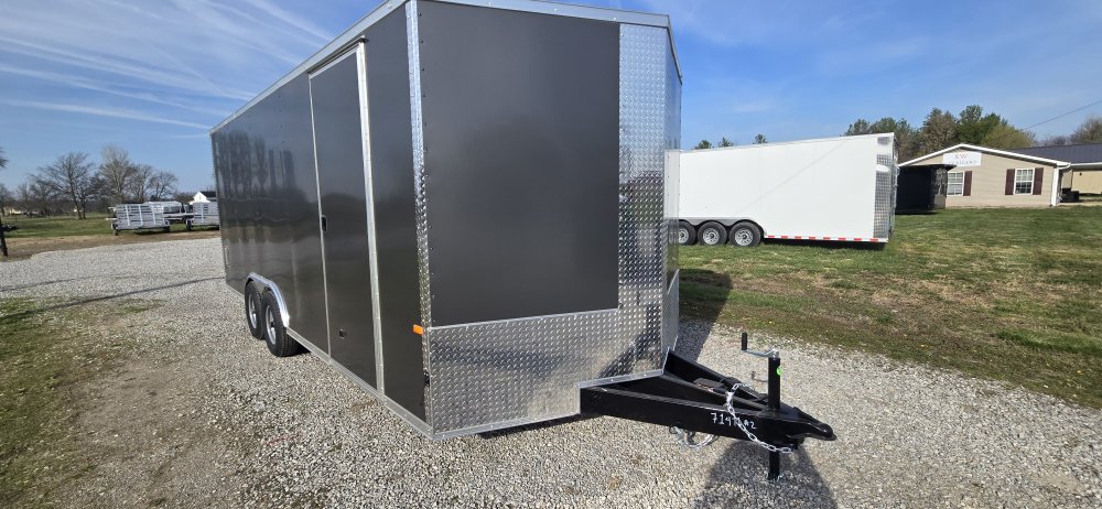 8' 6"x20' Rock Solid Cargo Enclosed Car Hauler