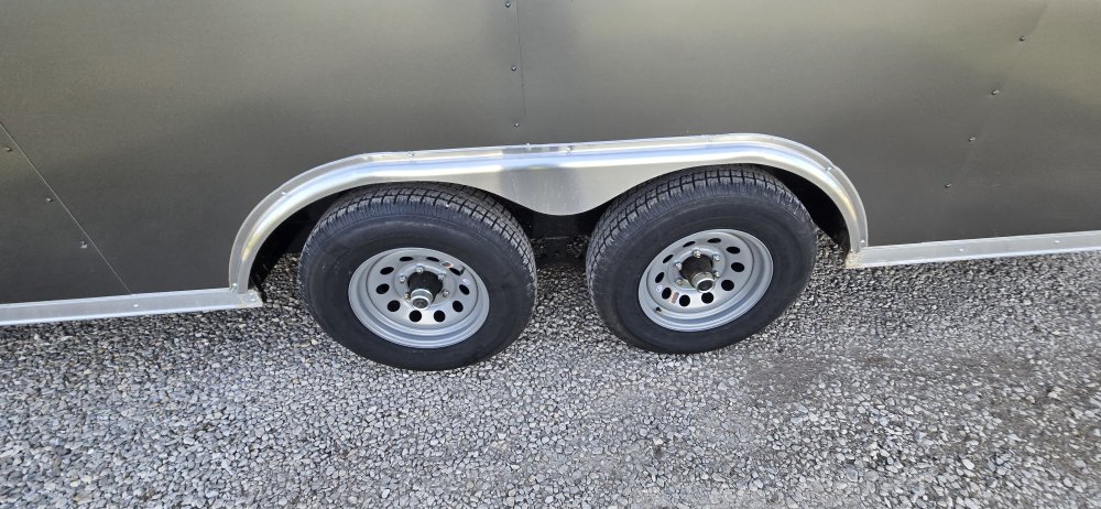 8' 6"x20' Rock Solid Cargo Enclosed Car Hauler