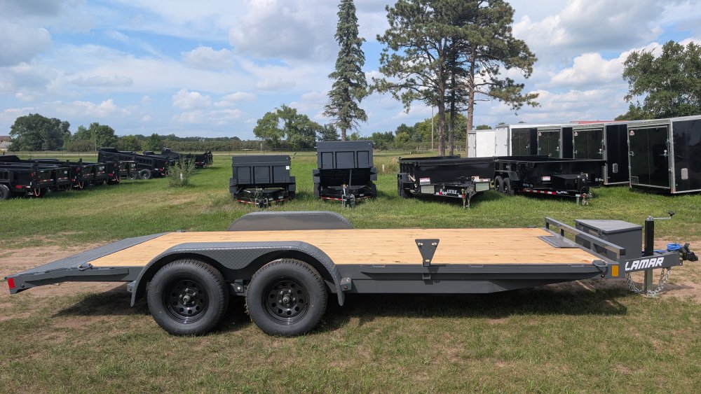 83"x18' Lamar Flatbed Car Hauler