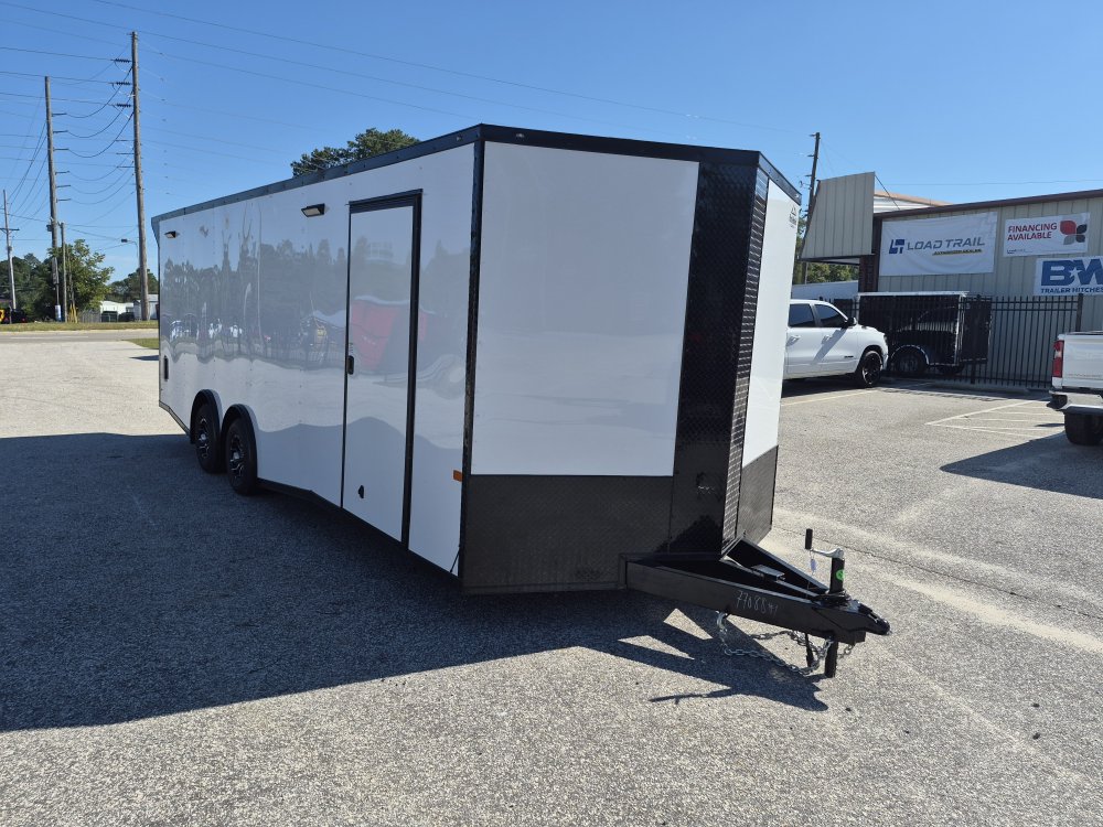 8' 6"x24' Rock Solid Cargo Enclosed Car Hauler
