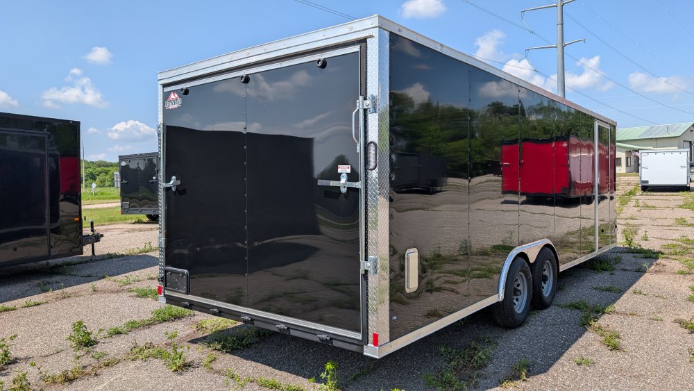 8' 5"x24' Rock Solid Cargo Enclosed Car Hauler