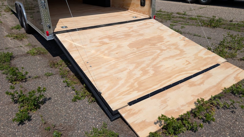 8' 5"x24' Rock Solid Cargo Enclosed Car Hauler