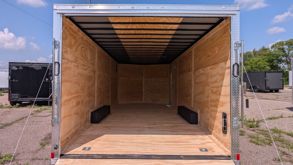 8' 5"x24' Rock Solid Cargo Enclosed Car Hauler