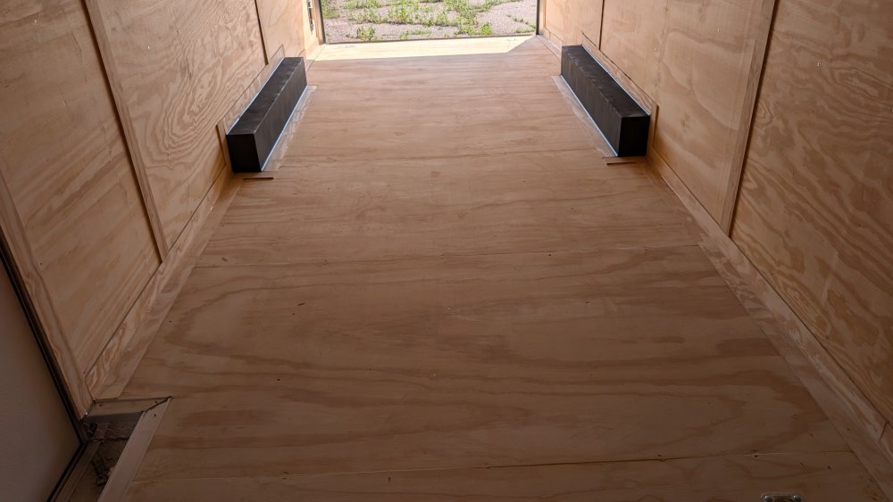 8' 5"x24' Rock Solid Cargo Enclosed Car Hauler
