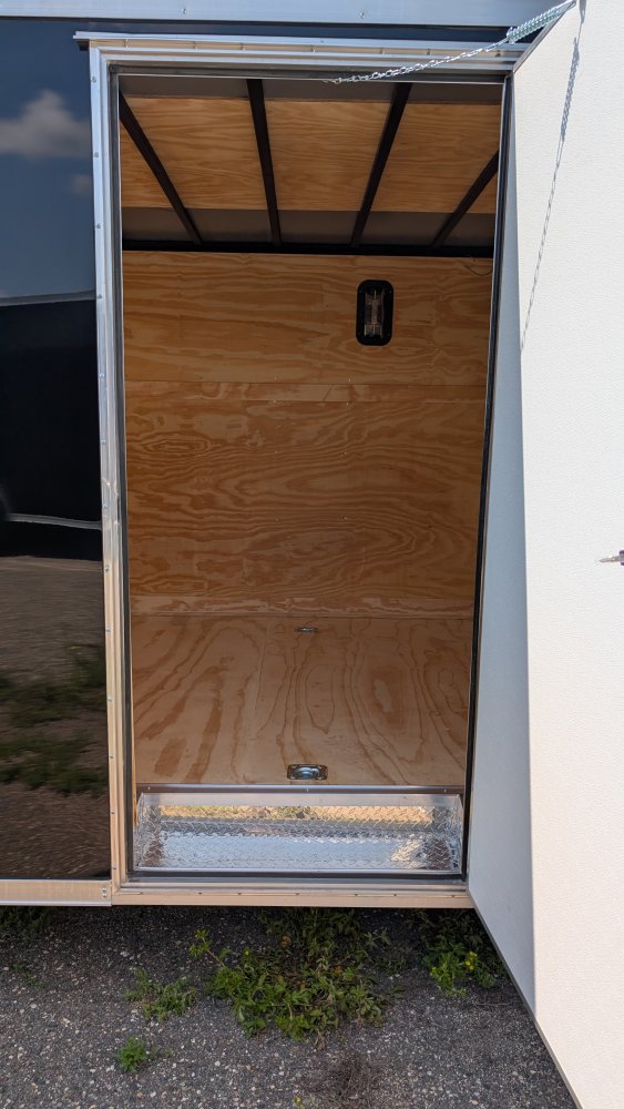 8' 5"x24' Rock Solid Cargo Enclosed Car Hauler