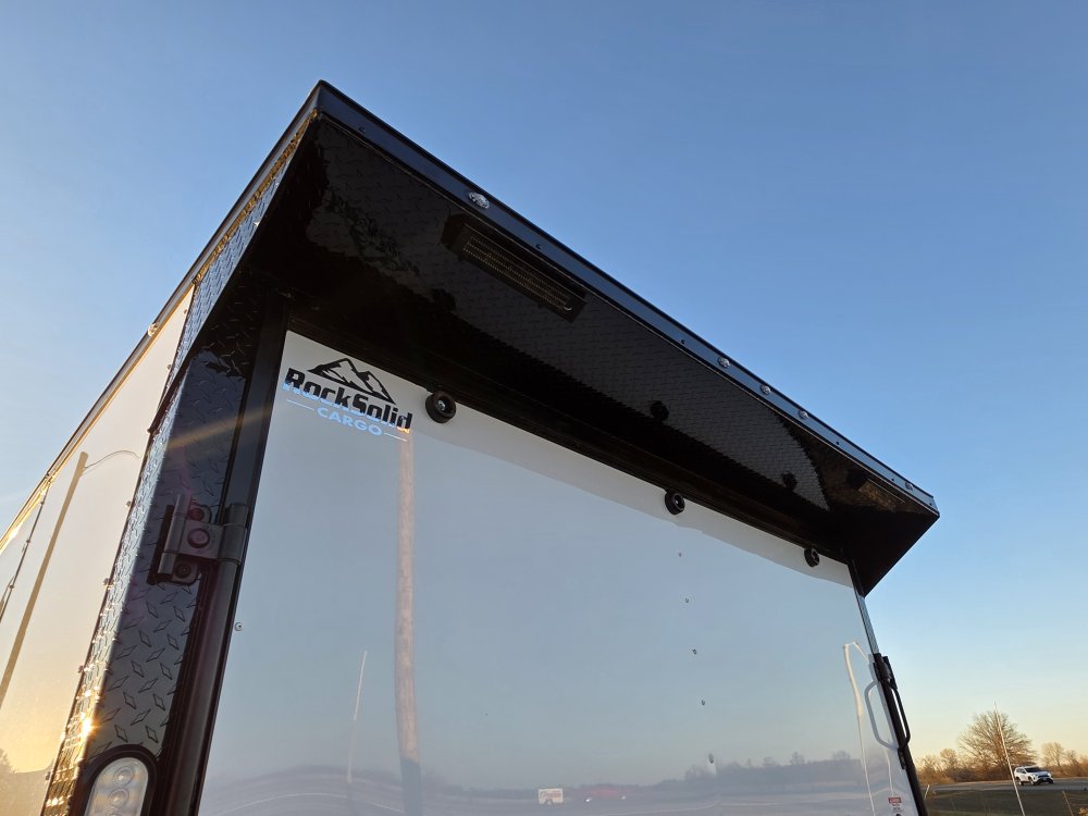 8' 6"x24' Rock Solid Cargo Enclosed Car Hauler