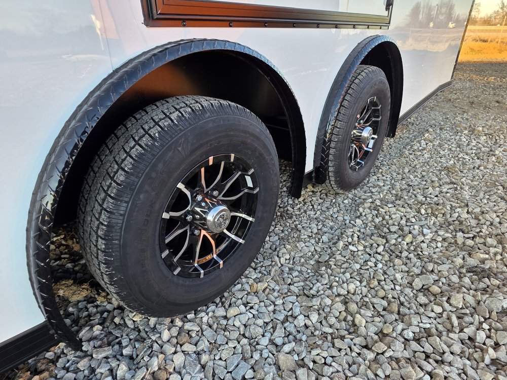 8' 6"x24' Rock Solid Cargo Enclosed Car Hauler