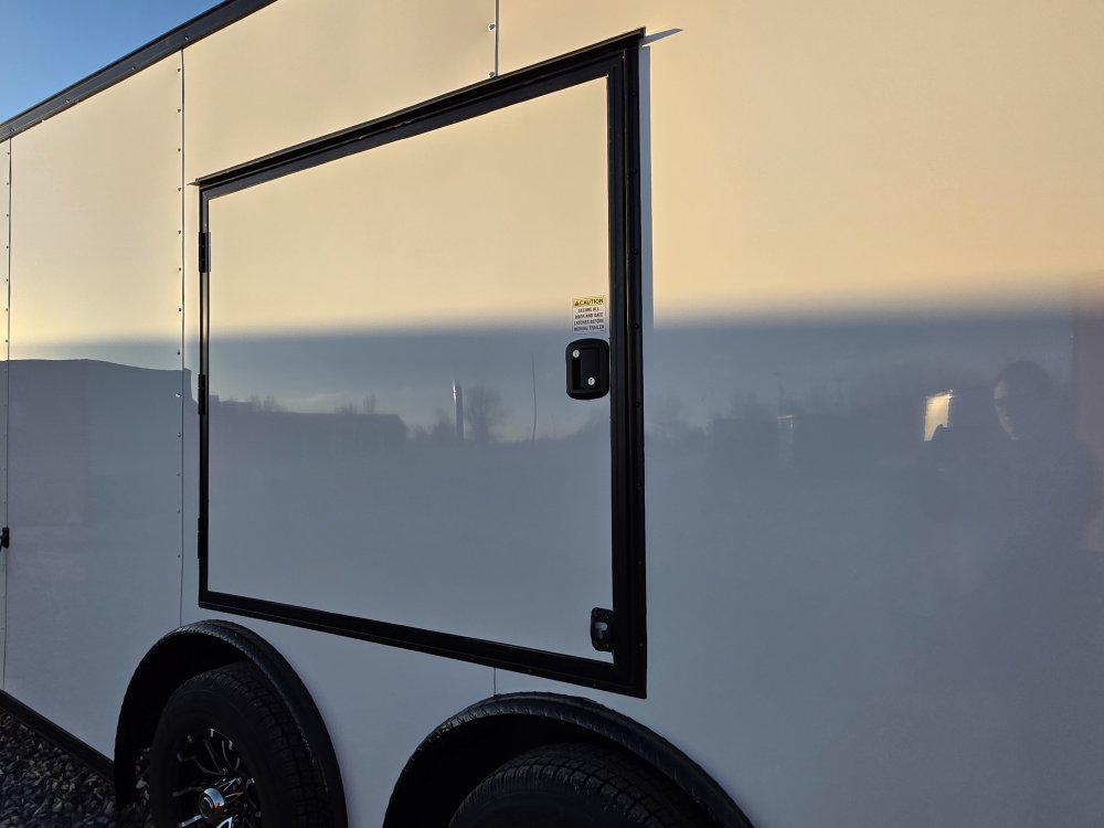 8' 6"x24' Rock Solid Cargo Enclosed Car Hauler