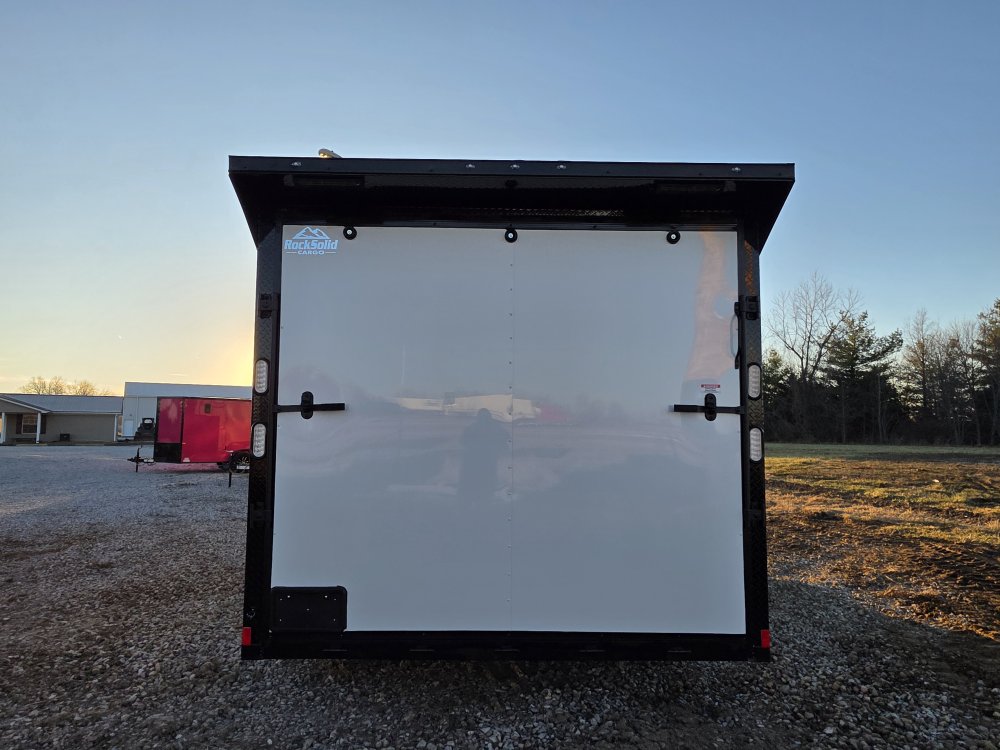 8' 6"x24' Rock Solid Cargo Enclosed Car Hauler