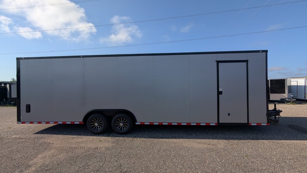 8' 6"x28' Rock Solid Cargo Enclosed Car Hauler