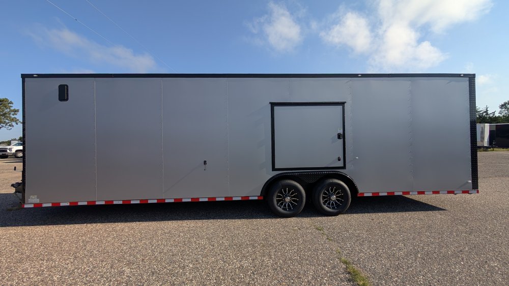 8' 6"x28' Rock Solid Cargo Enclosed Car Hauler